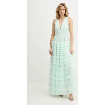 Dámské šaty Šaty Twinset 261TP208A tyrkysová 06X, vel. 38