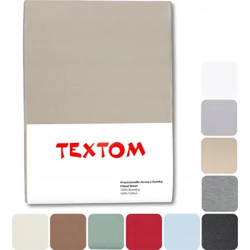 Prostěradlo VYSOKÉ PROSTĚRADLO S GUMIČKOU 180x200 + 30 cm BAVLNA JERSEY