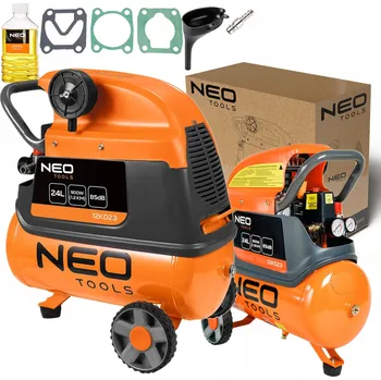 Kompresor Olejový kompresor NEO TOOLS 12K023 24 l, 8 bar