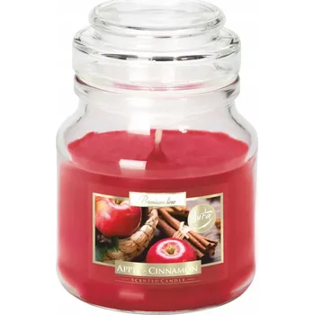 Svíčka Parafínová vonná svíčka Jablko - Skořice Aura 1 ks