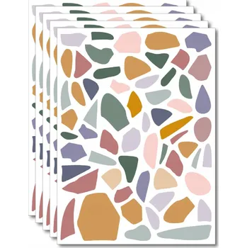 Samolepící dekorace SAMOLEPICÍ NÁLEPKA NA ZEĎ, DEKORACE DO DĚTSKÉHO POKOJE, VZHLED MARMORU