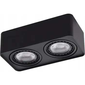 Bodové svítidlo Čtvercové bodové svítidlo AZzardo černé