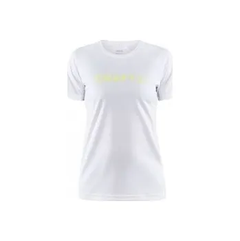 Dámská móda CRAFT CORE Unify Logo W bílá 1911785-900000 S; Bílá triko