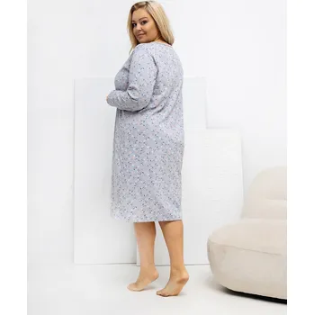 DU KN noční košile FP 602.15 šedá 2XL