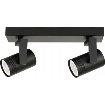 Nástěnné svítidlo Obdélníkové nástěnné svítidlo Italux černé