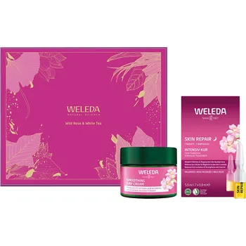 Kosmetická sada Weleda Brightening Face Care Wild Rose & White Tea Duo set