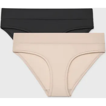 Kalhotky 2PACK Klasické kalhotky Bamboo Soft se zvýšeným pasem