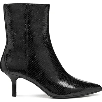 Dámské kozačky Kožené kotníkové boty Geox D KLEOPY B D56YBB.000KY.C9999 černá 99X, EUR 38