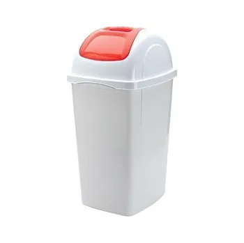 Podlahový mycí stroj BAMA Koš odpadkový EUROPA, 33L, bílá/oranžová