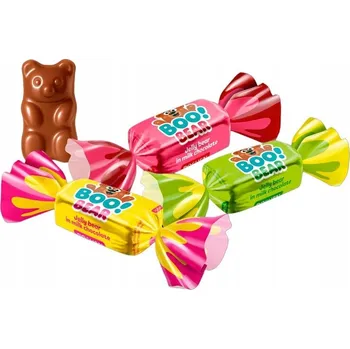 Bonbon Bonbóny Boo! Bear Želé v čokoládě ROSHEN balení 1 kg