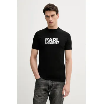 Pánské tričko Tričko Karl Lagerfeld 553235.755087 černá 99C, vel. M