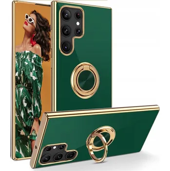 Pouzdro na mobilní telefon Zadní Kryt MBM pro Samsung Galaxy S22 Ultra zelený