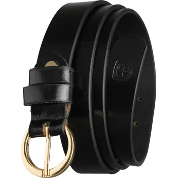Opasek Peterson Černý dámský pásek