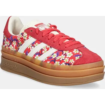 Chlapecké tenisky Dětské tenisky adidas Originals GAZELLE BOLD JP8078 červená 33X, EUR 35.5