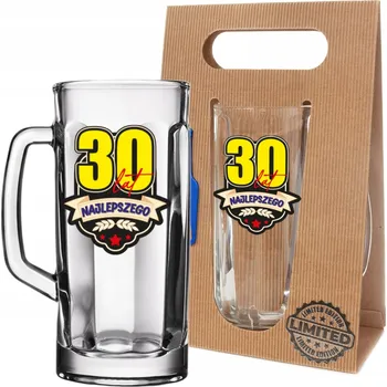 Sklenice Dárek k 30. narozeninám pro muže Pivní Sklenice na pivo Praktický gadget