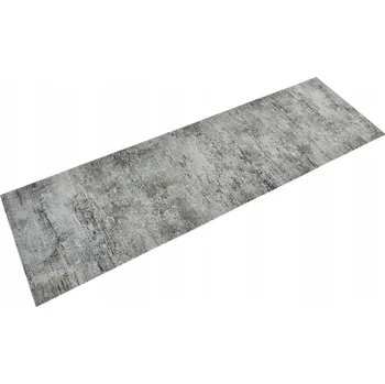 Koberec Aksamitový kuchyňský koberec 180x60 cm šedý