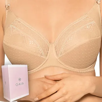 Podprsenka Gaia podprsenka měkká béžová velikost 70I