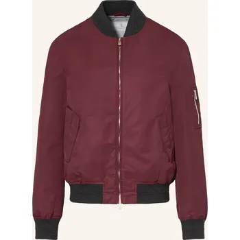 Dámská bunda Brunello Cucinelli Bundy, tmavě červená / tmavě šedá