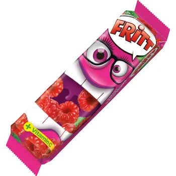 Bonbon Fritt Žvýkací bonbony MALINA s vitamínem C, 70g - originál z Německa