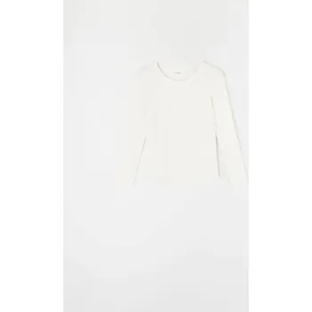 Sinsay - Bavlněné tričko - krémová - 7940A-01X - 7940A-01X-XL