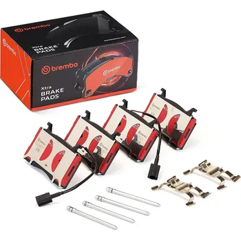 Brzdová destička Sada brzdových destiček, kotoučová brzda BREMBO P 23 185X