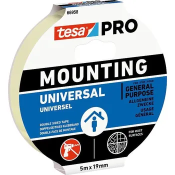 TESA PRO MOUNTING UNIVERSAL lepicí páska 19mm, 5m, bílá