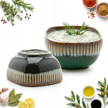 MISKA NÁDOBA NA OMÁČKY DIPY DEZERTY ZAPÉKACÍ KERAMICKÁ 250ml