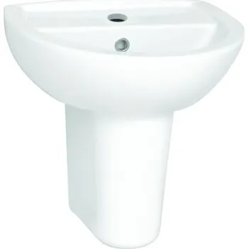 CONCEPT 100 umývátko 45 cm, s otvorem pro baterii a přepadem, alpská bílá