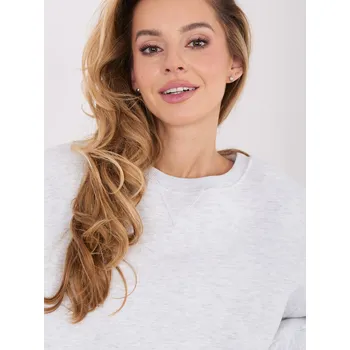 Dámská mikina WT BL mikina A1047.69 světle šedá jedna velikost