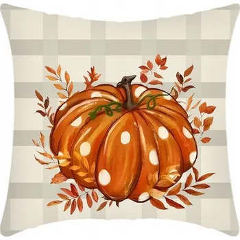 Povlak na dekorativní polštářek Povlak na polštář 45x45 cm krásný potisk Podzim BOHO POD187