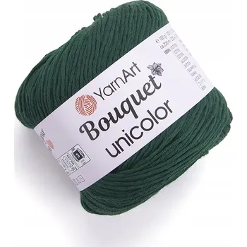 Příze Příze YarnArt Bouquet Unicolor 3221 / lahvově zeleň