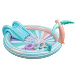 Nafukovací bazén Swim Essentials Hello Sunshine / 200 l / modrá