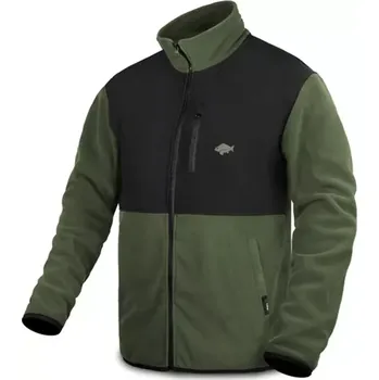 Rybářské oblečení DELPHIN - Flísová bunda na zip TWIN vel. XL