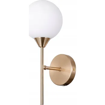 Nástěnné svítidlo EVORA Nástěnné svítidlo zlaté WL-55342-1-HB Italux [čokoláda ]