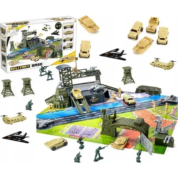 Příslušenství pro čtečku elektronické knihy Sada Nicola Toys vojenská základna s vozidly