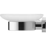 DURAVIT D-CODE mýdlenka, nástěnná levá, sklo, chrom