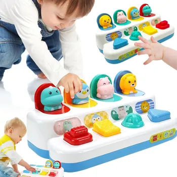 POP-UP SENZORICKÁ HRAČKA 25*12*11 cm, senzorické hračky pro děti