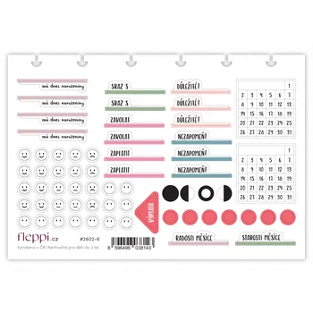 samolepka Fleppi Únor 2026 | arch 6