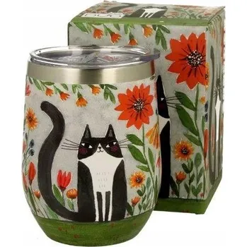 Termohrnek Termohrnek Duo Animals Koci Świat Louka, 330 ml