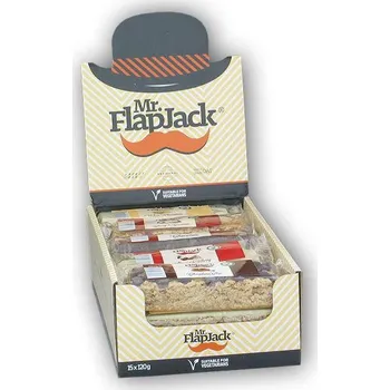 Mr.FlapJack 15x 120g Hazelnut chocolate + DÁREK
