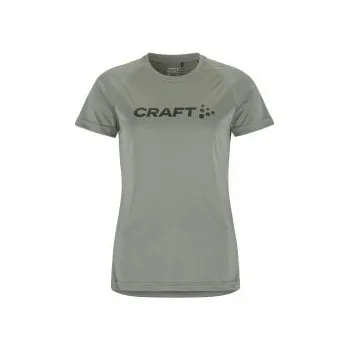Dámské oblečení CRAFT CORE Essence Logo W zelená 1911785-647000(6470) S; Zelená triko