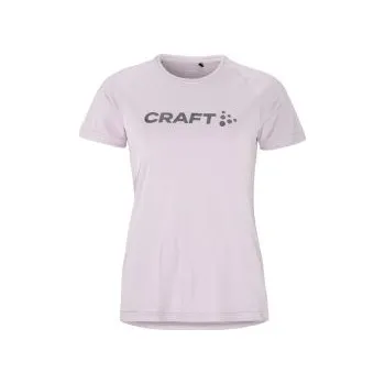 Dámské tričko CRAFT CORE Essence Logo W růžová 1911785-746000 XL; Růžová triko