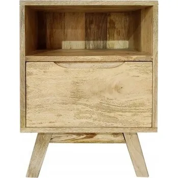 Noční stolek Skandinávský noční stolek se zásuvkou