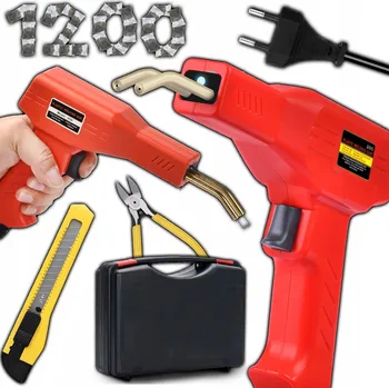 Svářečka Svářečka plastů Retoo 50 W + 1200 sponek a kleště na stříhání