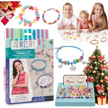 kreativní sada Sada na výrobu šperků Sferazabawek kovová pro děti od 6 let