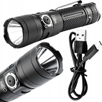Svítilna NEO Akumulátorová svítilna USB-C 1500 lm SST40 LED
