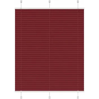 Roleta Roleta plisé Bordó Červená 110x150 cm Šířka látky