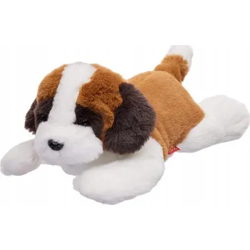 plyšák Plyšová Hračka Plyšový pes Bernardýn Štěně Plyšák ležící