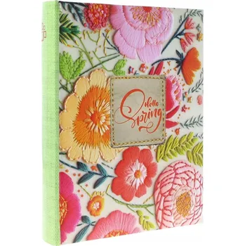 Kapesní album na 200 fotografií 10x15 s popisem, rodinné, květinové - jako dárek