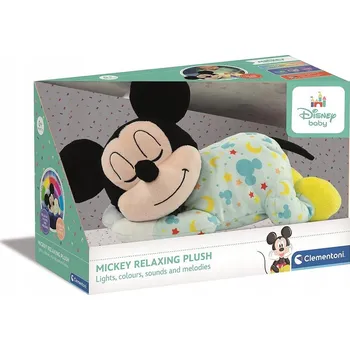 plyšák CLEMENTONI BABY Relaxační plyšový Mickey Mouse
